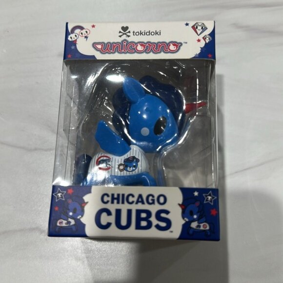 NWT Tokidoki Unicorno MLB Chicago Cubs C2E2 Exclusive Box 2021 Baseball Size - Picture 2 of 5